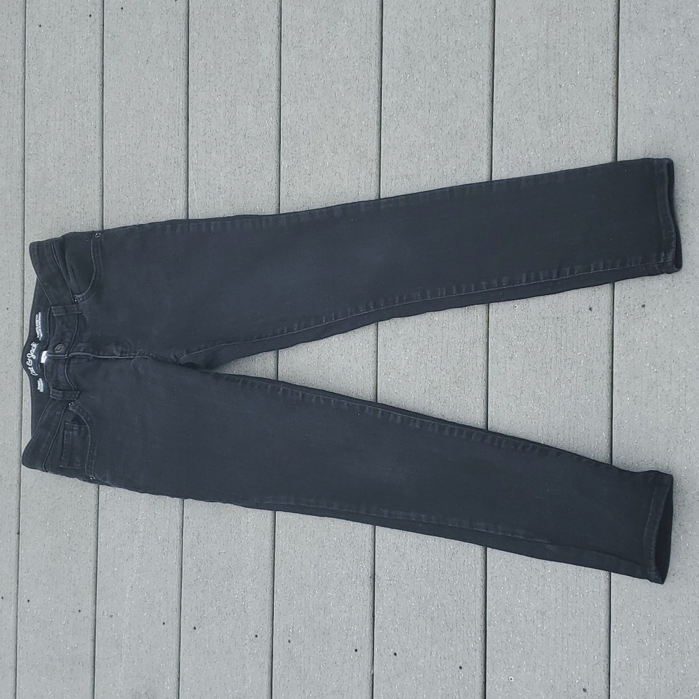 Cat & Jack Washed Black Ultimate Stretch Skinny Jeans
